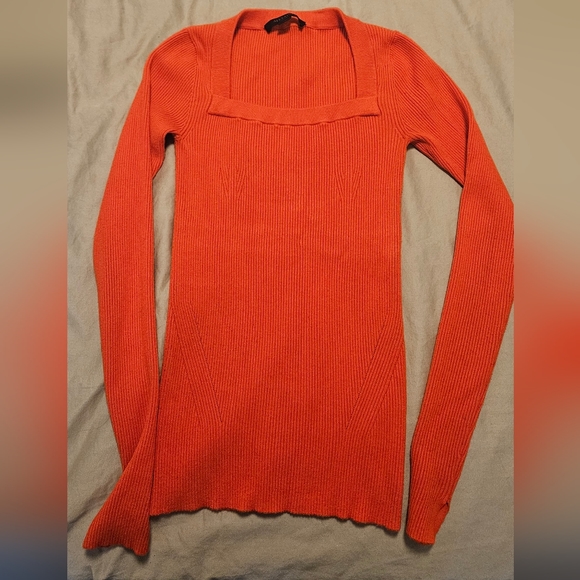 AllSaints Red Sweater - Picture 1 of 4